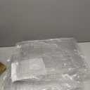 2 Pack X-large Clear Stackable Closet Organizer Basket Storage Bin