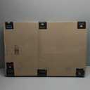 Back Seat Extender for Trucks,Hard Bottom Car Seat Cover for Dogs with Mesh Window,Waterproof Hard Bottom Dog Car Seat Cover for Ford/GMC/Chevrolet/Toyota/RAM Crew Cab Trucks&Full-Size SUVs (XL-Black)