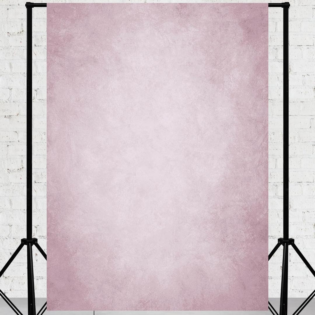 Mocsicka Pink Photo Backdrop Pink Texture Photography Backdrop Vintage Headshot Portrait Background for Photography Photo Booth Props