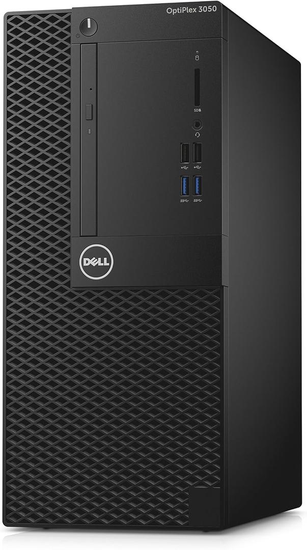 Dell Optiplex 3050 MT Desktop Computer - Intel Core I5 (7th Gen) I5-7500 3.40 Ghz - 8 Gb DDR4 Sdram - 1 Tb Hdd