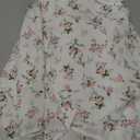 RoseSeek Girl's Floral Print Summer Dress Bowknot Ruched Bust A Line Cami Dress High Waist Ruffle Hem Cute Sun Dresses 12Y