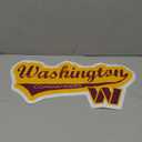 Washington Commanders Pennant Distressed Shape Cut Soft Felt 