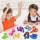 12 Pack Sensory Stick,Fidget Toys,Textured Calming Sensory Toys for Autism Kids, Anxiety Relief for Activities Essential,Stimulating & Addictive Toys for Kids Students