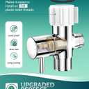 LUFEIDRA Handheld Bidet Sprayer for Toilet-Adjustable Water Pressure Jet Spray with Bidet Hose for Feminine Wash, New Premium Stainless Steel Muslim Shower Toilet Bidet Cloth Diaper Sprayer Set