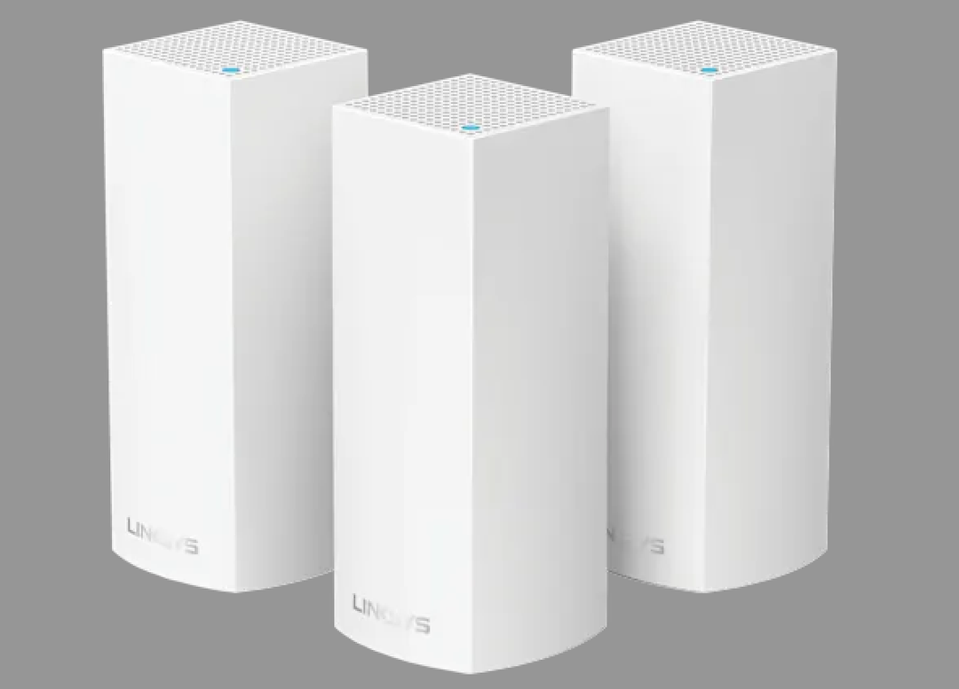 Linksys Velop Mesh WiFi System Dual-Tri AC4800, White, 3-Pack