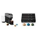 Nespresso Vertuo Pop+ Coffee and Espresso Maker by Breville, Dark grey Capsules, Vertuo Line
