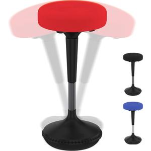 Wobble Stool Standing Desk, Flexible Seating Adjustable Office Ergonomic Seating, Wobble Stools for Alternative Classroom Seating, Active ADHD Chair, Wiggle Chairs, 13"