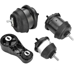 4PCS Engine Motor Transmission Mount Kit Compatible with GMC Acadia/Saturn Outlook 3.6L 2009-2016 Buick Enclave Chevrolet Traverse 3.6L 2009-2017 Auto Transmission Motor Mount Replace A5444 A5458HY