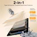 SPARIN 2 Pack Paper Glass Screen Protector for iPad Pro 13 Inch M5/M4(8th/7th Generation,2025/2024) with Easy Installation Tray, Matte Tempered Glass Film for Drawing/Writing, Anti-Glare & Apple Pencil Support