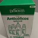 Dr Brown's Options+ Anti-Colic Baby Bottles, Four Pack, 270 ml Bottles