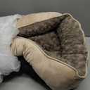 JOEJOY Rectangle Dog Bed for Large Medium Small Dogs - Washable Orthopedic Sofa Bed, Soft Breathable Puppy & Pet Cuddler, Durable Calming Dog Bed with Anti-Slip Bottom, Multiple Sizes, Beige (S(20"x 19"x 6"))