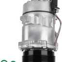TadaMark Air Conditioner AC Compressor with Clutch Fit for Audi TT &TT Quattro 2000-2006, for VW for Beetle 1998-2006, for Golf 2002-2007, Jetta 2001-2005, for R32 2003, for Sharan 2002-2008