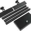 Picture Frame Stand Adjustable Metal for Versatile Display,Sturdy Tabletop Easel with Anti-Slip Padding Up to 29.5 Inches Height