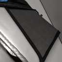 Windshield Sunshade for Chevy Tahoe/Suburban & GMC Yukon 2015-2020, Also Fits Cadillac Escalade, Premium Grey Leather Finish