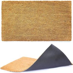 Ecomills Coco Coir Door Mat, 36" x 60" x 0.5", Great for Double Doors, Heavy Duty, Indoor Outdoor, Large Size, Non-Slip Backing, Mats for Entry Ways, Garage, Floors, Patio, Entrance Areas