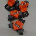 WETOLS Corner Clamp for Woodworking, 90 Degree Right Angle Clamp, Wood Clamps, 4Pcs Adjustable Spring Loaded Woodworking Clamp, Gifts for Dad, Birthday Gifts for Men, Photo Framing, Orange