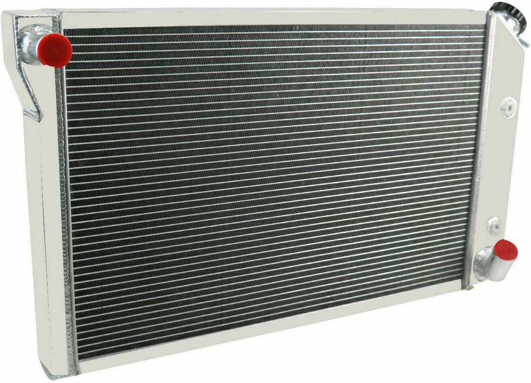 ALLOYWORKS 3 Row Core Aluminum Radiator For Chevy Corvette C3 350/305 5.7/5.0 V8 1977-1982