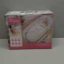 Portable Spa Bubble Bath Massager,Full Body Waterproof Spa Mat for Bathtub, 6-Speed Bubbles, Remote Control & Non-Slip Suction Cups for Home Relaxation Pink