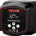 VEVOR Dual Battery Isolator, 12V 300 Amp, Manual and Automatic VSR Voltage Sensitive Relay with LCD Screen, Smart Battery Isolator for Lithium & Lead-Acid Batteries, for Car Truck RV UTV ATV Boat