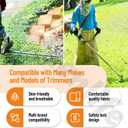 String Trimmer Full Harness 4119 710 9001 for Stihl Trimmer Shoulder Harness Brushcutter Trimmer Harness Padded Shoulders Weed Eater Shoulder Strap Harness Weed Eater Harness Double Shoulder Strap