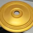 Ekena Millwork CM24DIPGS Diane Ceiling Medallion, 24"OD x 3 5/ 8"ID x 1 1/ 4"P (Fits Canopies up to 6 1/ 4"), Hand-Painted Pharaohs Gold