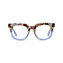 Peepers by PeeperSpecs Oprah's Favorite Women's Showbiz Oversized Blue Light Blocking Reading Glasses - Blue Quartz/Blue +2.75