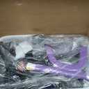 KEKOY Rollator Walkers for Seniors with Seat, 400lb Foldable Walker-Purple
