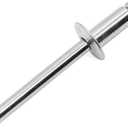 4 x Assorted Materials and Sizes - Aluminum, Steel, Stainless Steel, 1/8, 3/16, 1/4" (Domed Head, Steel, 1/4")
