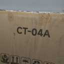 Rectangle Glass Coffee Table, Clear Coffee Table Modern Side Center Tables Furniture for Living Room,Oak