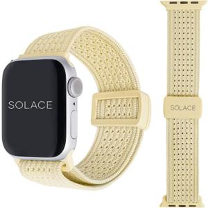 Solace Sport Adapt Bands - Apple Watch Bands, Breathable Nylon with Magnetic Clasp, Unisex Smart Watch Band, Apple Watch Strap