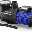 Aquastrong In/Above Ground Pool Pump High Flow Self Primming Swimming Pool Pump,Dark Blue