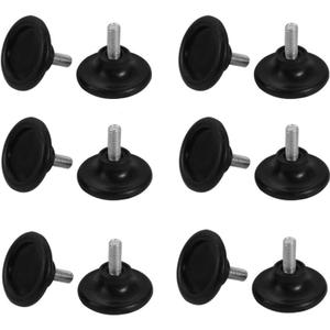 XYZOOM 12 pcs Screw On Furniture Glide Leveling Foot Adjuster for Furniture Legs(39763 c7770 9f185 bf52c 2f09a a8d07