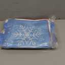 Photect 32 Pieces Snowflake Party Favors Bags Bulk with Handles Winter Reusable Non Woven Gift Bags Winter Treat Goodie Candy Pouches for Snowflake Birthday Baby Shower Holiday Party Supplies