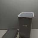 IRIS USA Dog Food Storage Container with Wheels, Airtight Lid, 2-Cup Scoop, Up to 40 Pounds Pet Food Storage, Built in Scoop Storage in Lid, Versatile Pet Food Bin, Portable, BPA Free, Gray/Dark Gray