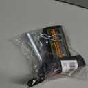 Cenipar Trailer Hitch Receiver Cover with 12 LEDs Red Brake Light with 2" Receiver for Towing Truck RV and SUV