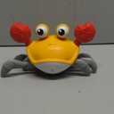 control future Crawling Crab Baby Toy - Infant Tummy Time Toys 3 4 5 6 7 8 9 10 11 12 Babies Boy 3-6 6-12 Learning Crawl 9-12 12-18 Walking Toddler 36 Months Old Music Development 1st Birthday Gifts (Green)