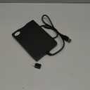 Floppy Disk Reader, 3.5 inch 1.44mb External USB Type A/C Floppy Disk Drive for PC, Laptop and Desktop Compatible with Windows 11/10/8/7/2000/XP, Not Compatible With Mac and Chrome, Black