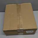 Acacia Wood Utensil Holder, Paper Plate Dispenser Organizer for Countertop - 6 Compartment Silverware Caddy for Friendsgiving Party - Cutlery Holder for Cup, Fork, Spoon, Kitchen, Camping, Buffet