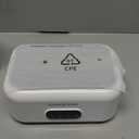 Ultrasonic Jewelry Cleaner, 48kHz Professional Ultrasonic Cleaner Machine with 24oz Large Capacity Tank & 3 Timer Setting, Sonic Machine for Eyeglasses, Rings, Earring, Dentures, Retainers (White)