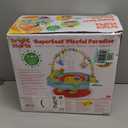 Bright Starts 3-in-1 SuperSeat Playful Paradise, Baby Activity Seat with Toys, Snacking Tray, Booster Seat, BPA Free Tray, Unisex, 6 Months +