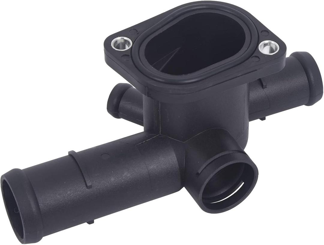 TOPAZ Engine Coolant Outlet Flange Compatible with Volkswagen Jetta 2011 2012 2013 2014 2015