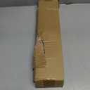 White Curtain Rods, Room Darkening Rod for Windows 48 to 90 Inches(4-7.5Ft), Wrap Around Curtain Rod, Heavy Duty Blackout Drapery Rods, Modern Decorative Window Treatment, White