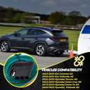 Vehicle-Side Custom 4-Pin Trailer Wiring Harness, Select for Hyundai Palisade, Tucson,Santa Fe,Santa Cruz, Kia Telluride,Carnival