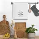 OVAcational Mom Nana Grandma Gifts Kitchen Towels, Grandma Gifts from Grandkids Decorative Hand Towels for Bathroom, Gift for Grandmother Dish Tea Towel for Kitchen, 16x24 Inch