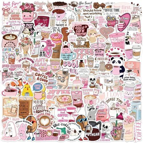 100PCS  Stickers Pink Aesthetic Stickers Pack Cute for Teens Adults Sticker for Laptop Vinyl Waterproof Sticker Aesthetic Decals  Pack Of 4 Mix Of Stickers