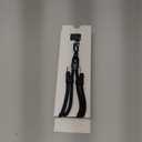 TORRAS Phone Lanyard Crossbody with 2 Phone Tabs, Adjustable Anti Theft Phone Strap for All Phones, Premium Metal Buckles, Skin-Friendly, Universal Cell Phone Neck lanyard for Travel Essentials, Black