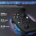 Xexvyrin Wireless Controller for X-box One, X-box Series X/S, PC,Gaming Controller with TURBO, Macro Function, 6-Axis Gyro, 3.5mm Audio Jack, 2.4GHz Adapter（Black and white two-pack）