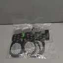 EXPAWLORER 6Pcs Anti Slip Dog Socks to Prevent Licking Paws, Dog Shoes for Winter, Double Sides Dog Boots & Paw Protectors Booties for Hardwood Floors with Grippers Small Medium Large Senior Dogs, M (Grey)