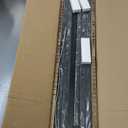 AIKVSXER 6 Pack 1x4 LED Flat Panel Light Surface Mount LED Ceiling Light, 5500LM 50W TRIAC 10-100% Dimmable, 3000/4000/5000k AC120V Kitchen Lights Ceiling Flush Mount for Garage/Basement Black