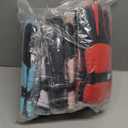 Bencailor 6 Pairs Mens Winter Snow Gloves Women Warm Waterproof Ski Mittens Adjustable for Adult Cold Weather(Light Purple, Blue Green, Light Pink, Rose Red, Red, Black, M)